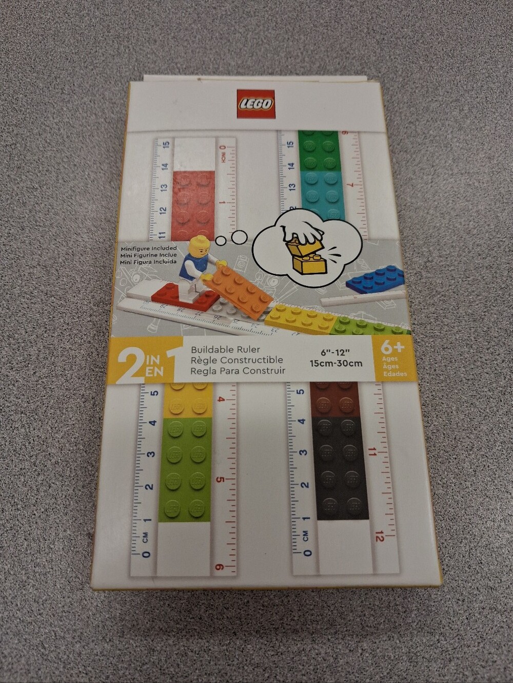 Lego Buildable Ruler - Picture 1 of 2